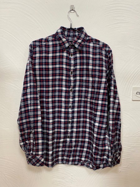 Flanella Hemd blau/rot
