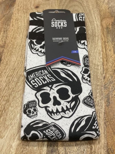 American SOCKS Skater Skull