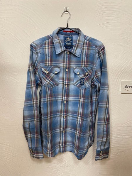 Superdry Hemd hellblau