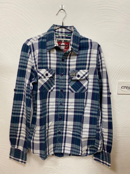Superdry Hemd dunkelblau