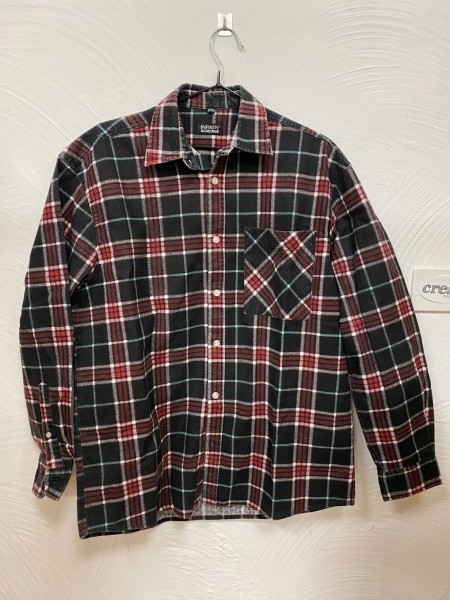 Flanella Hemd schwarz/rot